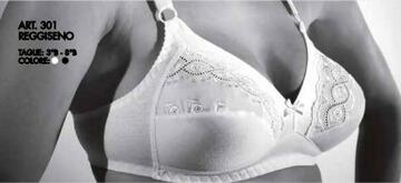 GIOS301- 301 reggiseno donna puro cotone - Fratelli Parenti